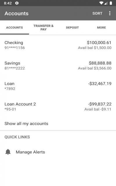 ALEC Mobile Banking screenshot